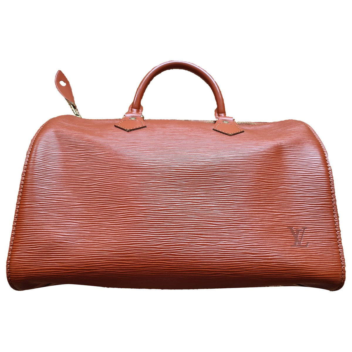 Speedy leather handbag