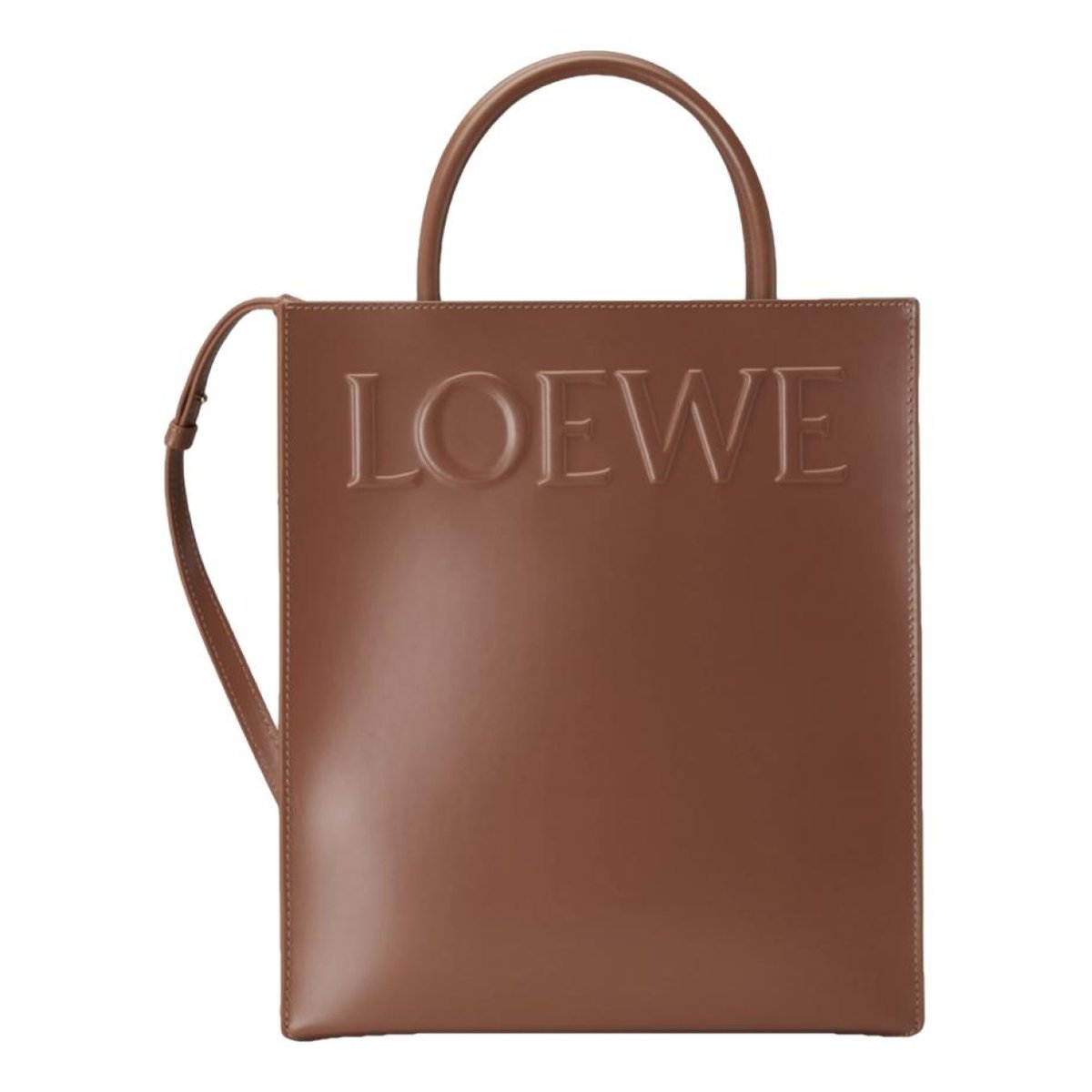 A4 leather tote