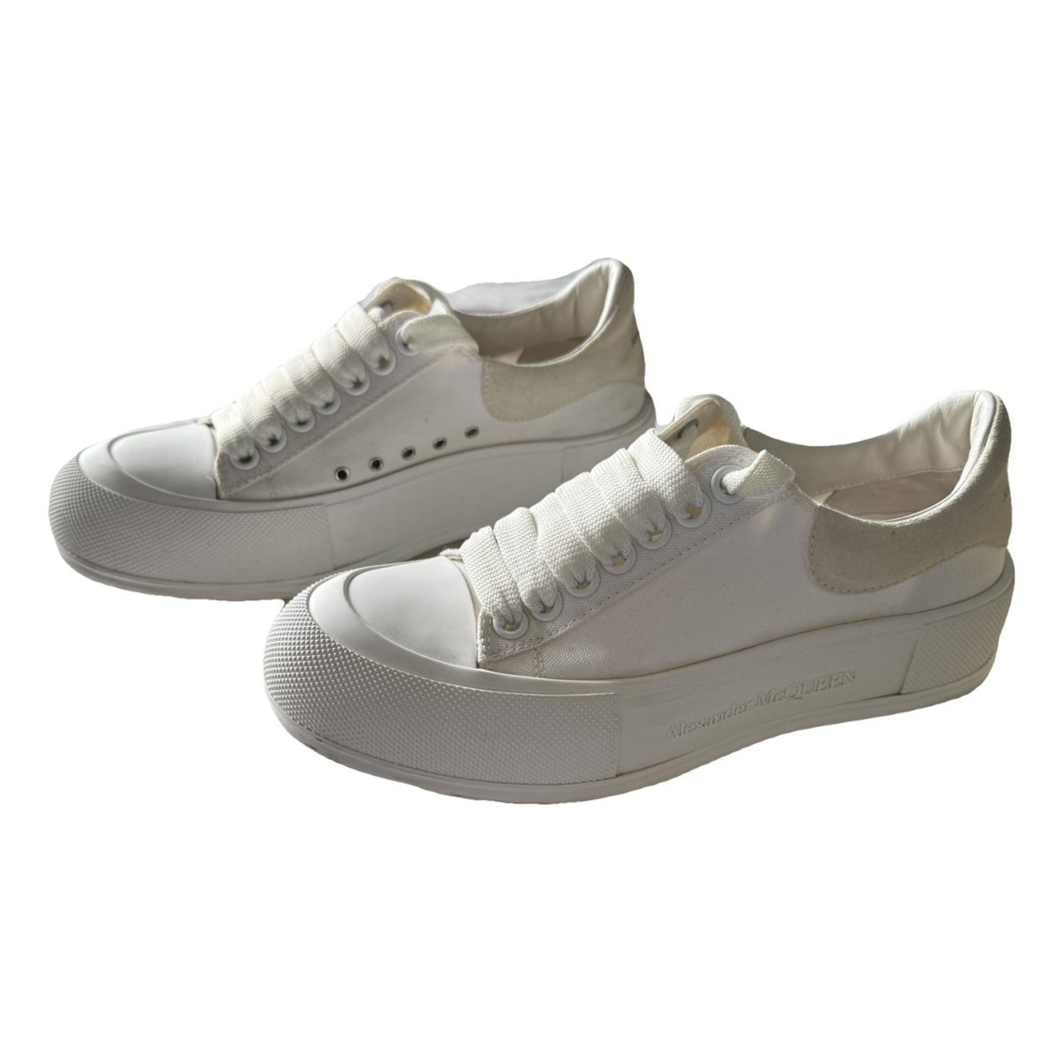 Deck Plimsoll cloth trainers