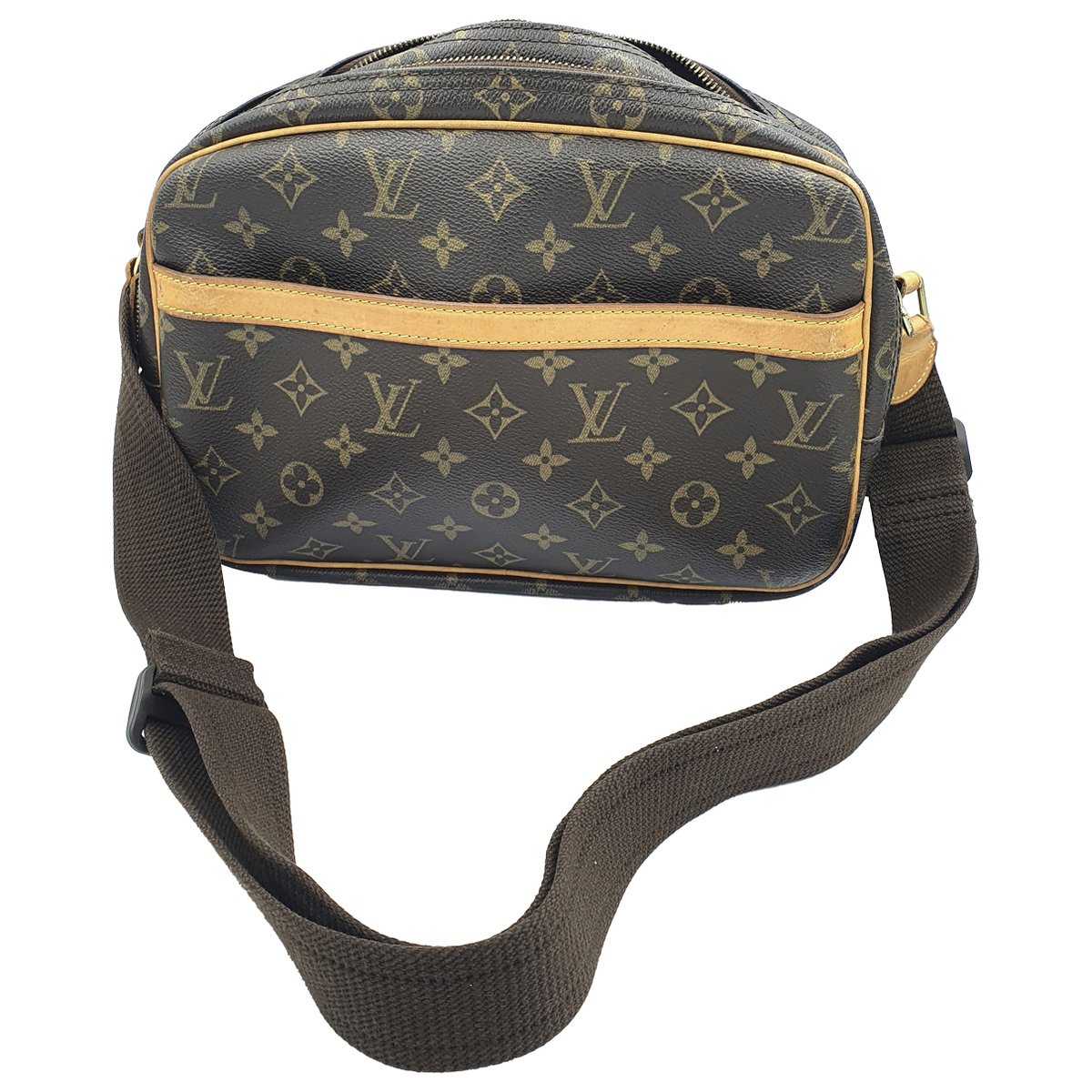 Reporter cloth handbag