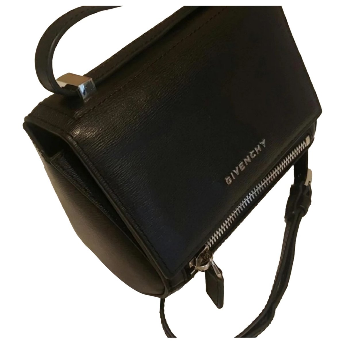 Pandora Box leather handbag