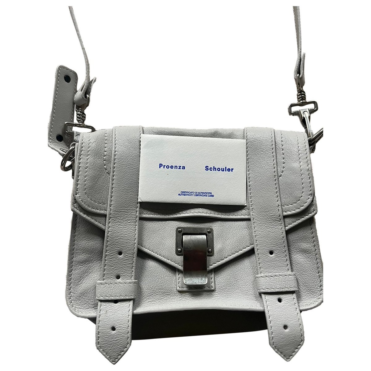 PS1 Tiny leather crossbody bag