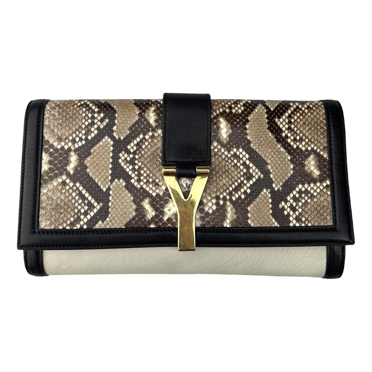 Belle de Jour leather clutch bag