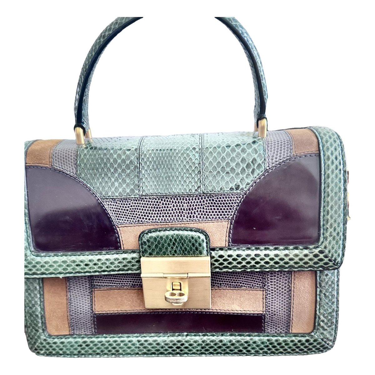 Lucia lizard handbag