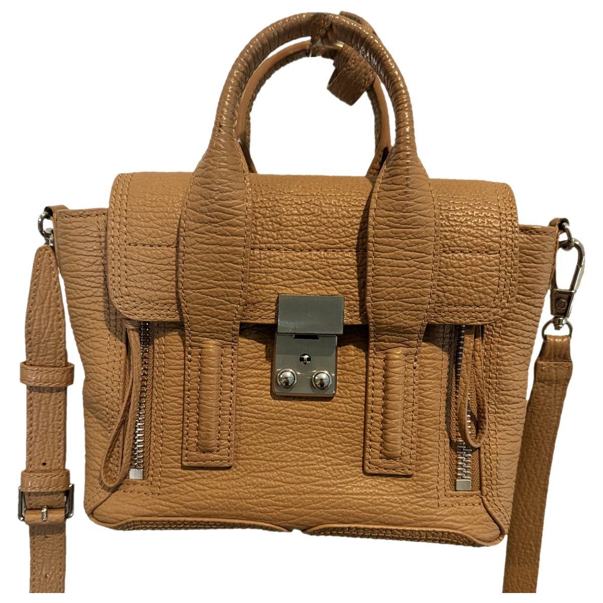 Pashli leather satchel