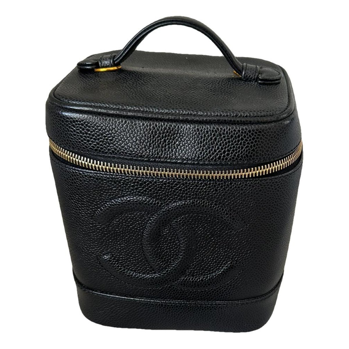 Trendy CC Vanity leather handbag