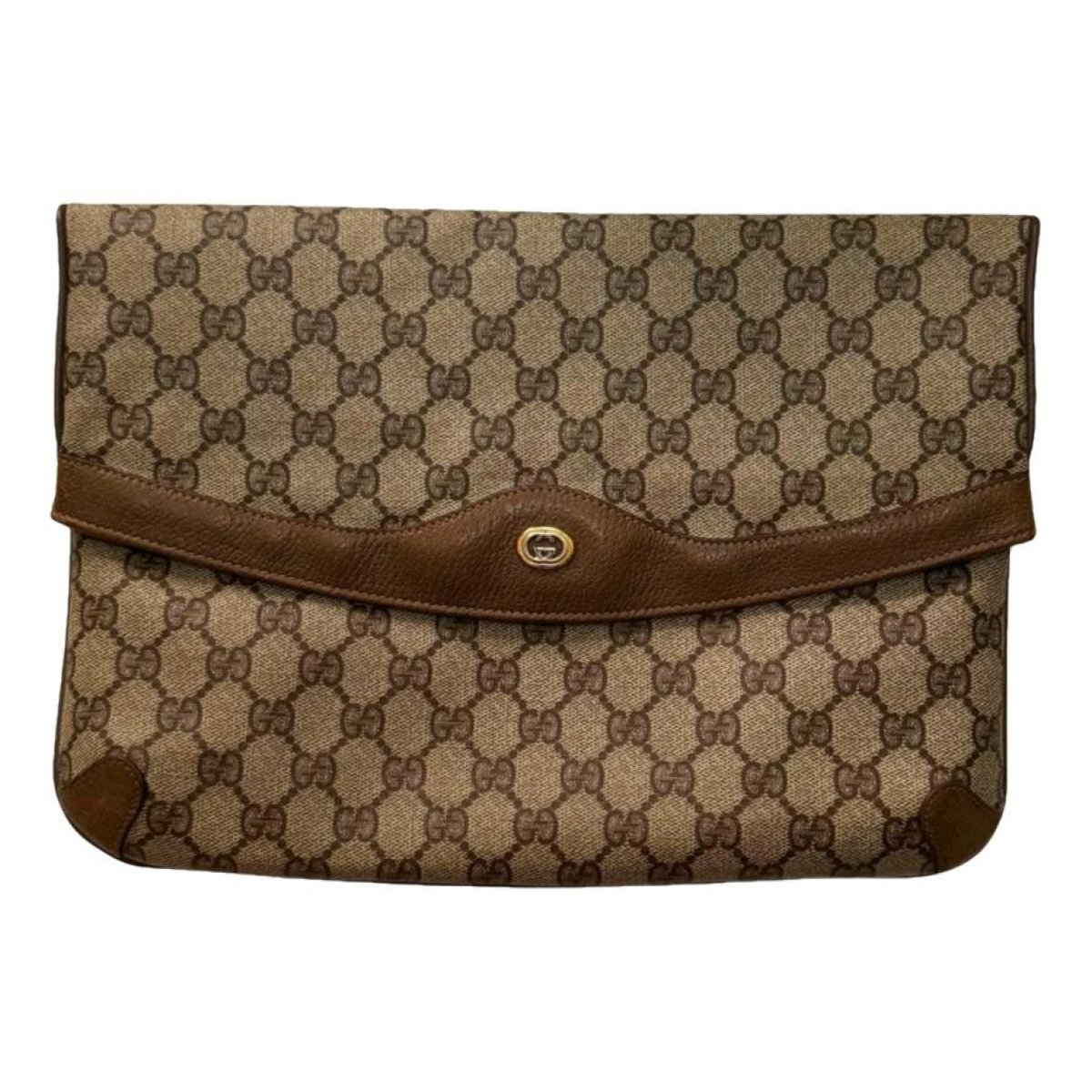 Neo Vintage leather clutch bag