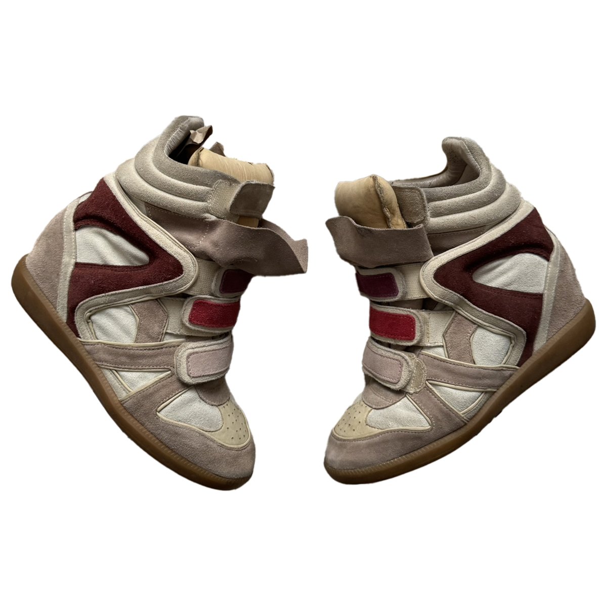 Beckett leather trainers