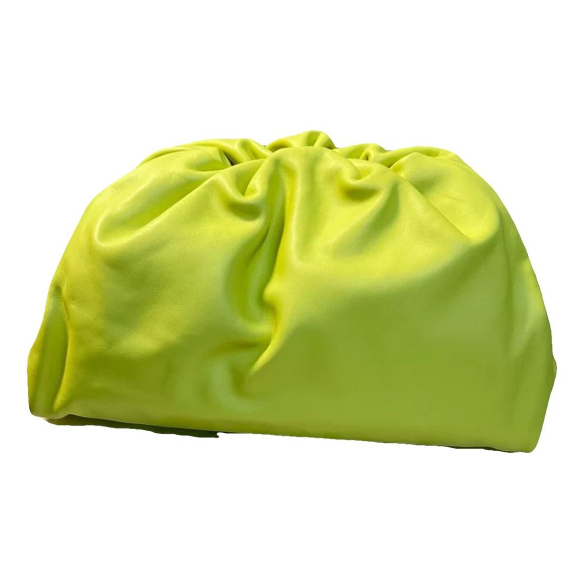 Pouch leather clutch bag