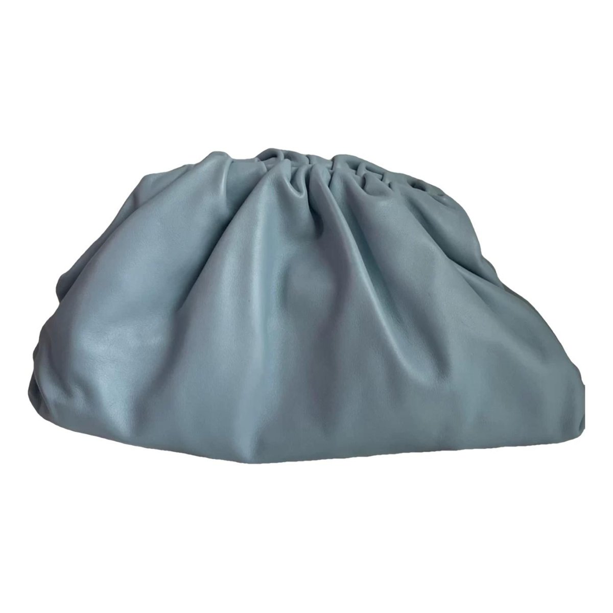 Pouch leather clutch bag