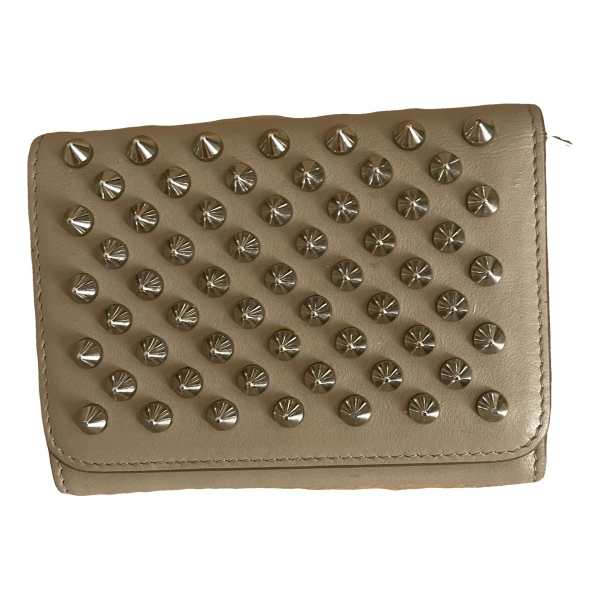 Macaron leather wallet