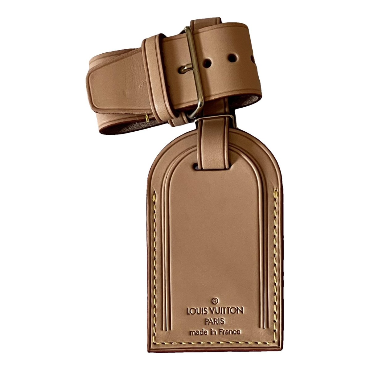 Keepall leather travel bag