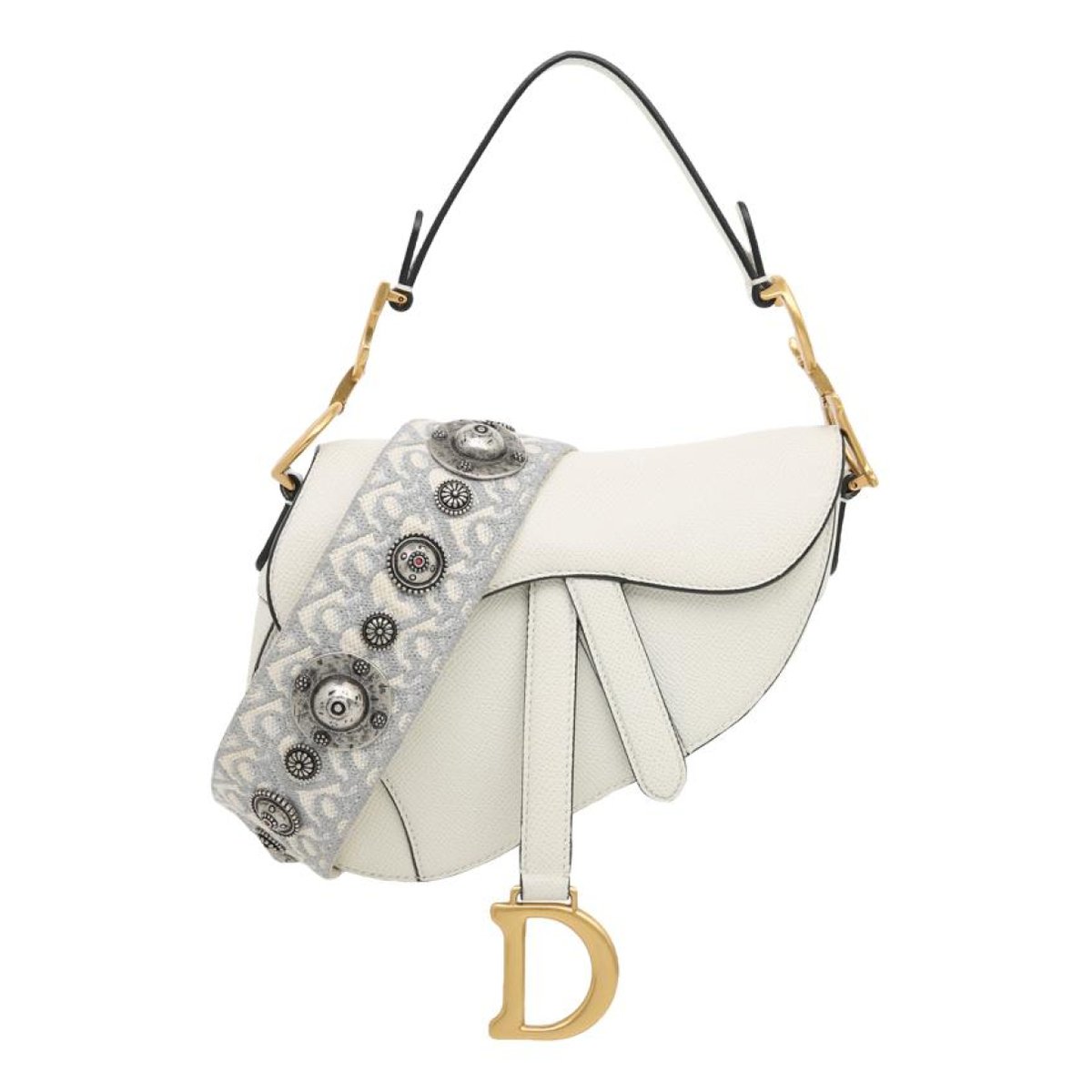 Saddle leather handbag