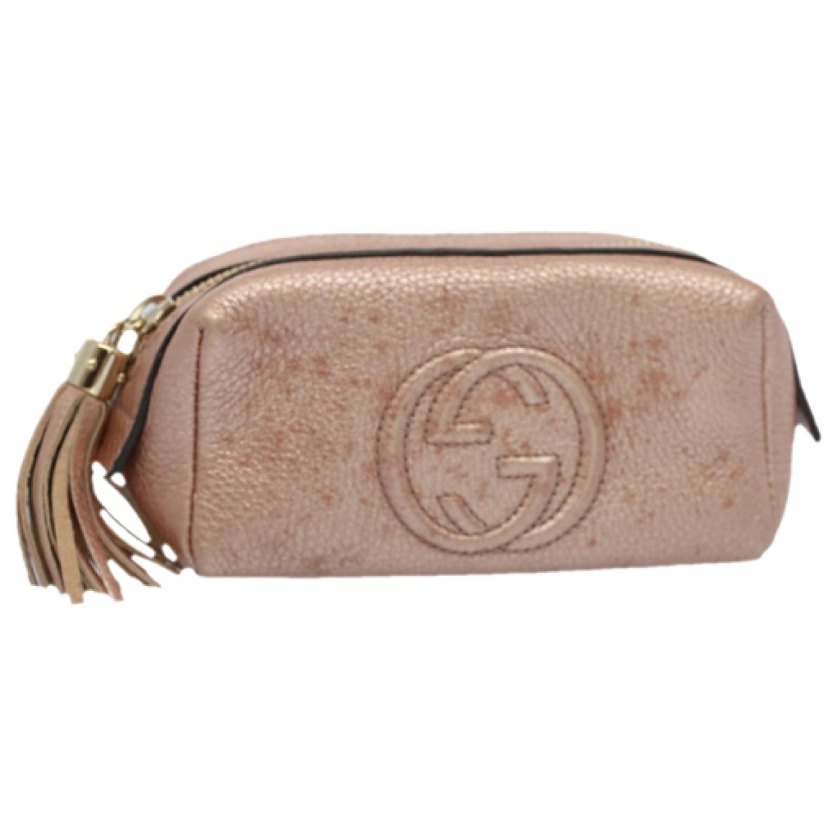 Soho leather clutch bag