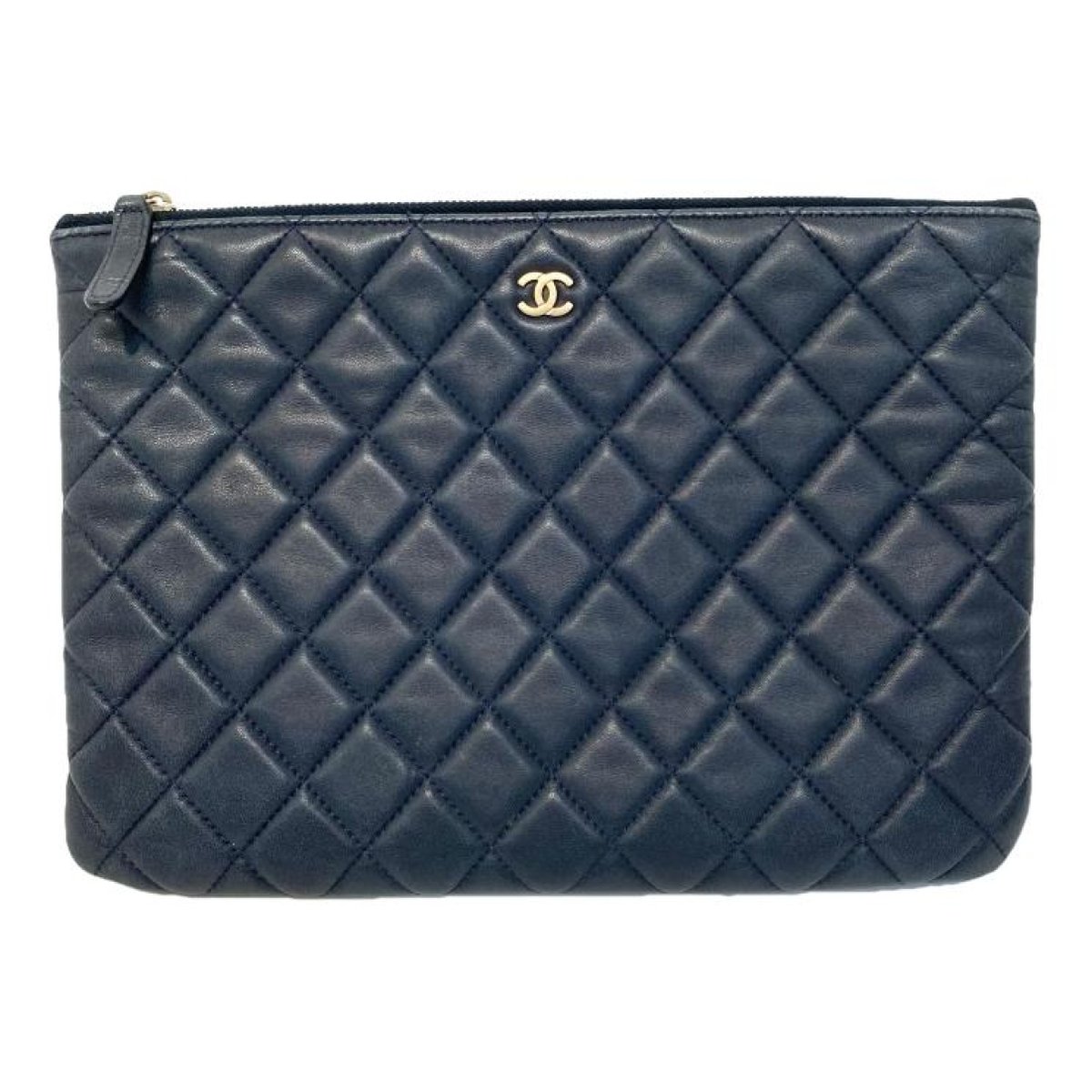 Timeless/Classique leather clutch bag