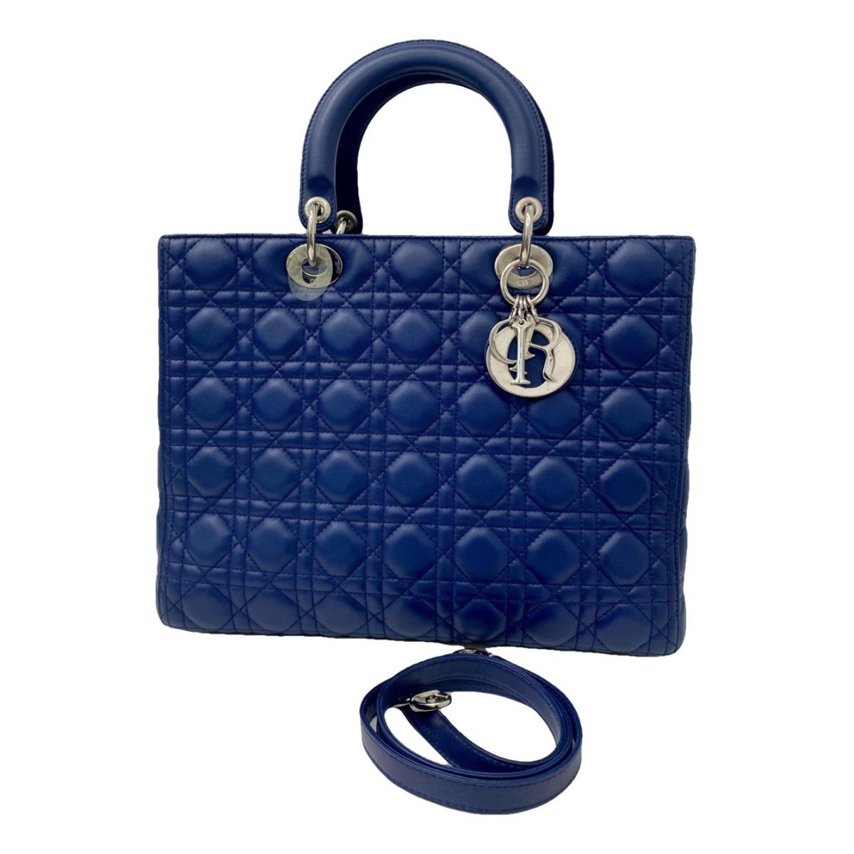 Lady Dior leather handbag
