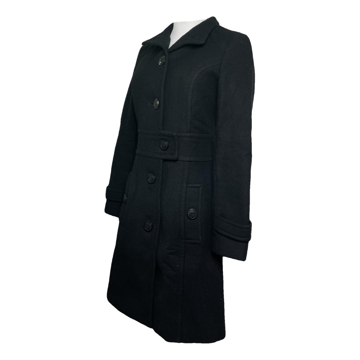 Sandringham wool trench coat