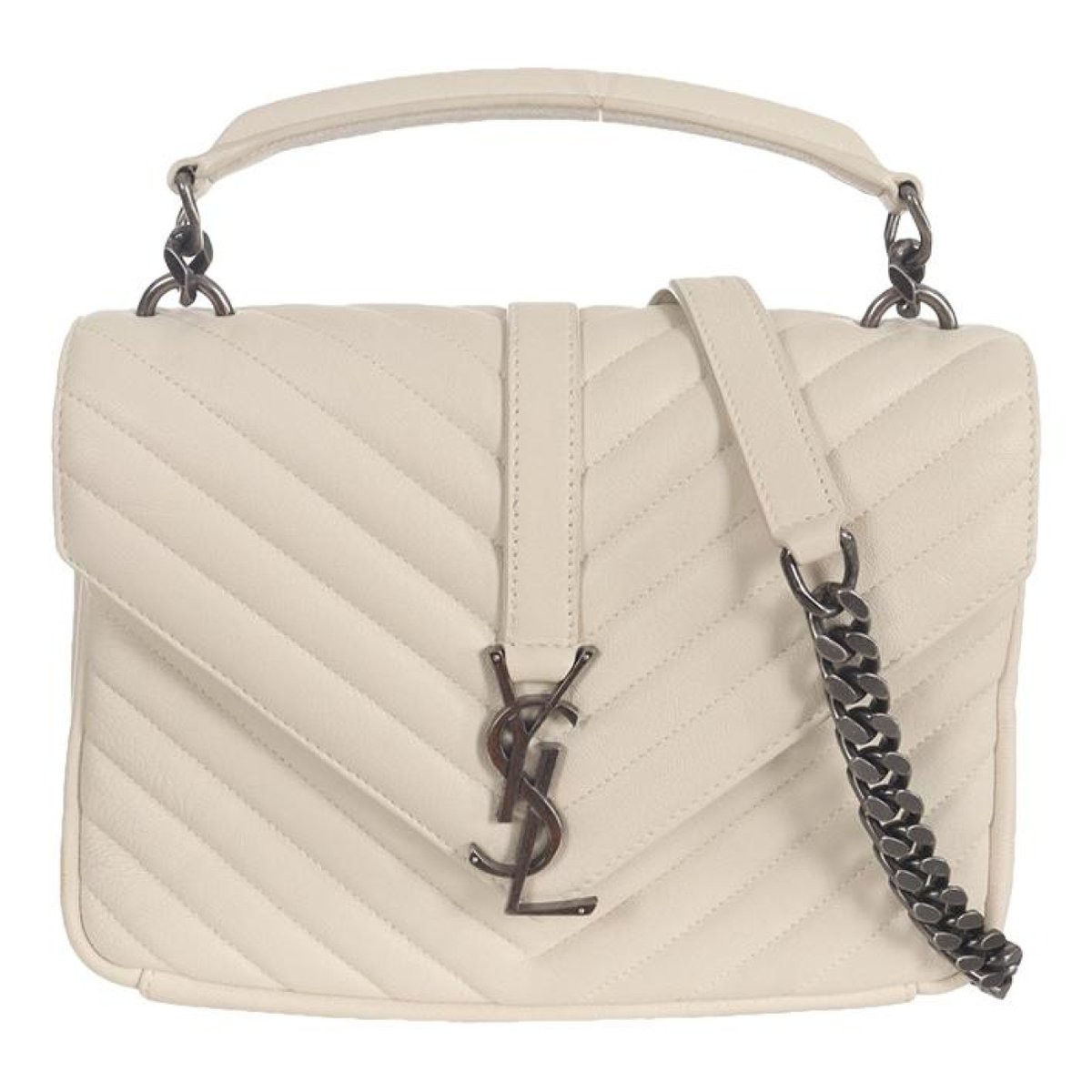 Collége monogramme leather handbag