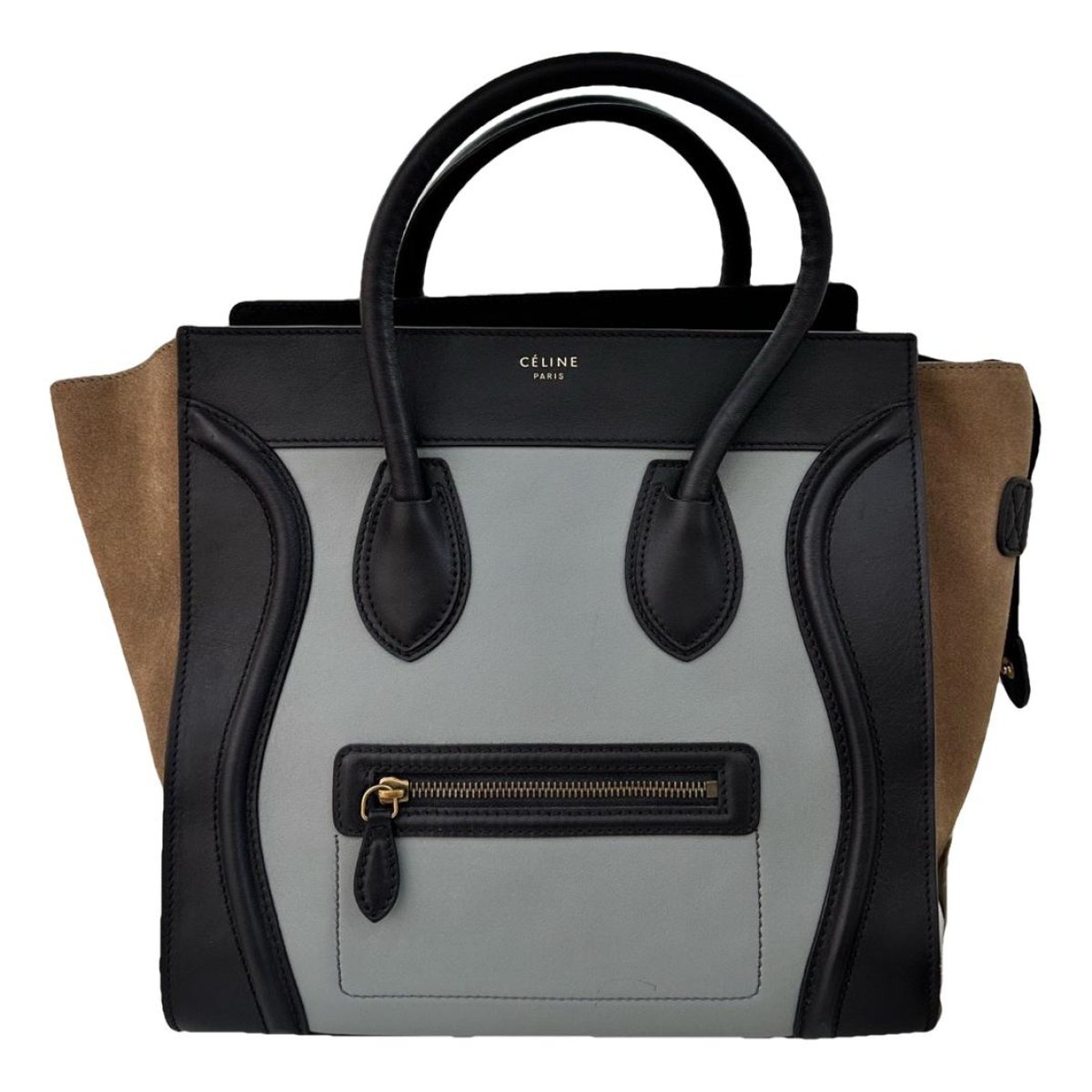 Luggage leather handbag