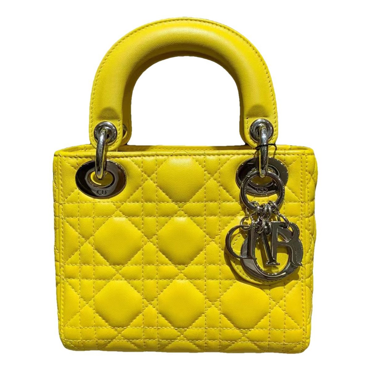 Lady Dior leather handbag