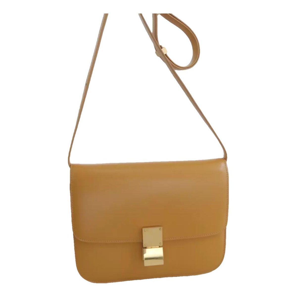 Classic leather crossbody bag