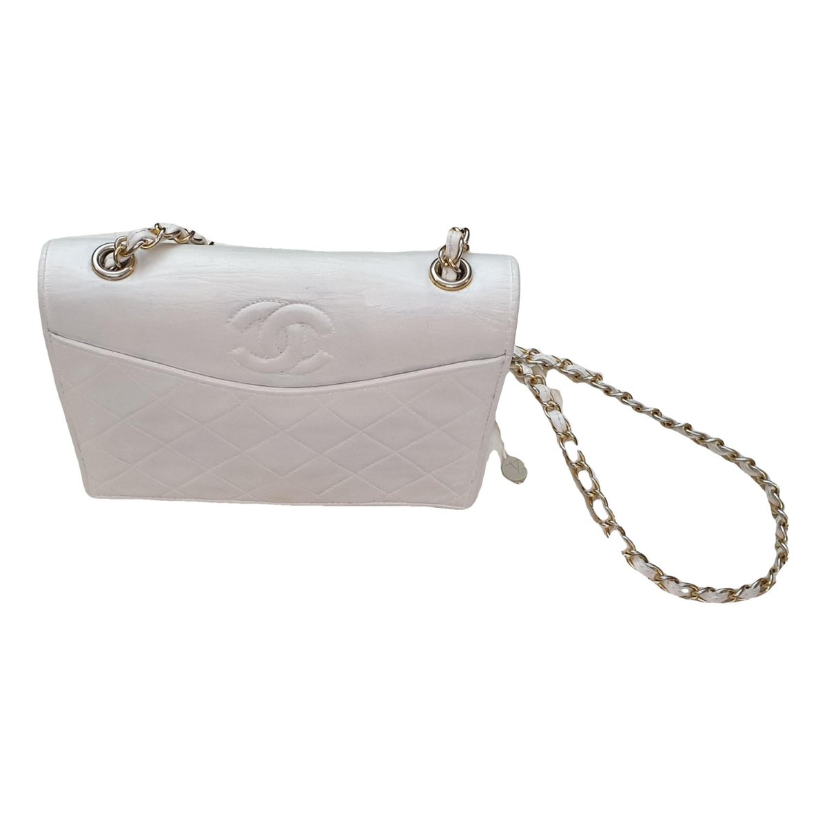 Trendy CC Flap leather handbag