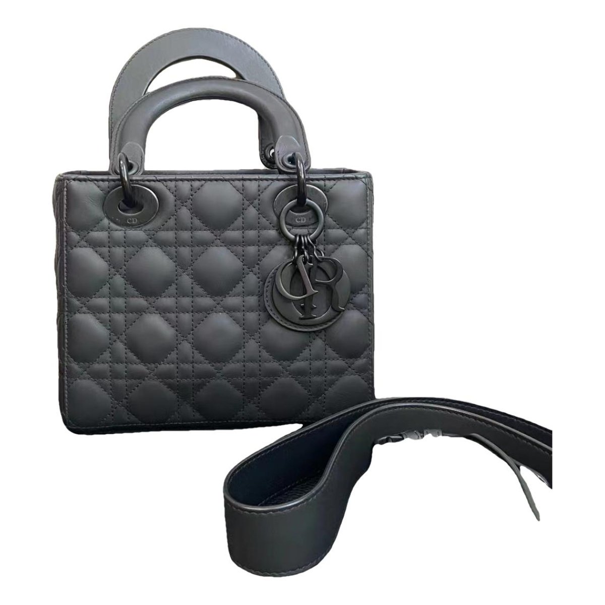 Lady Dior leather handbag