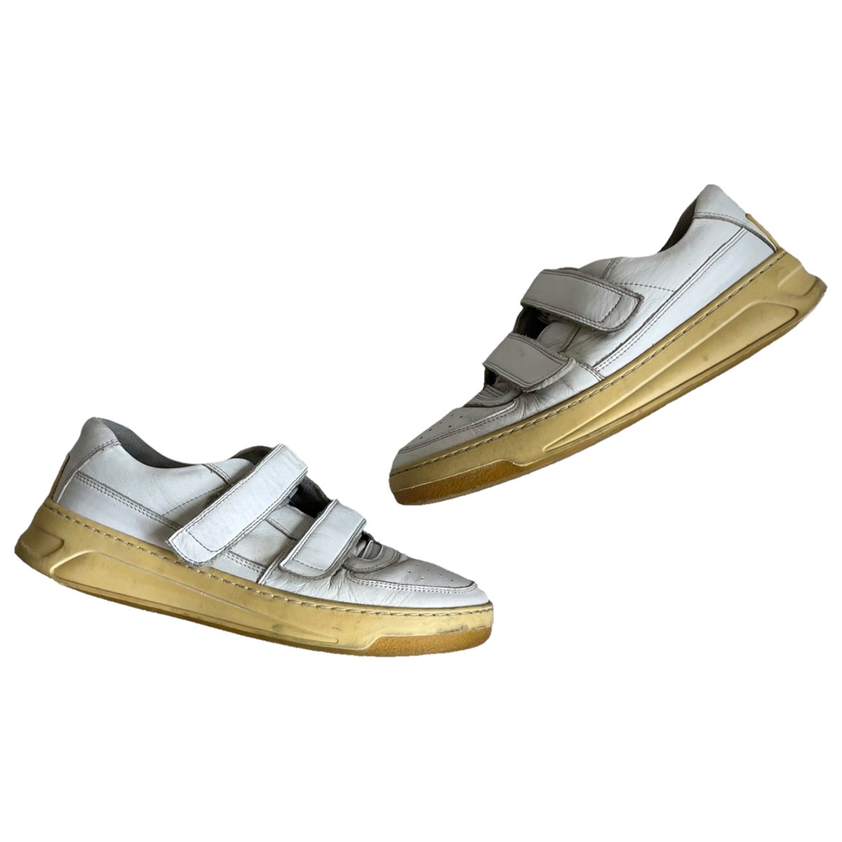 Steffey leather trainers
