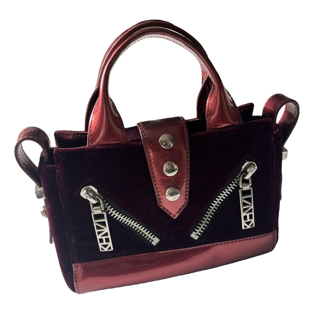 Kalifornia velvet handbag