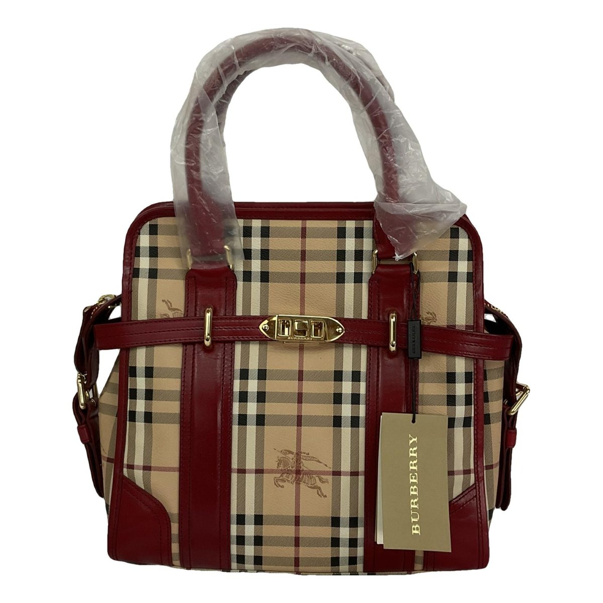 TB Bag Medium leather satchel