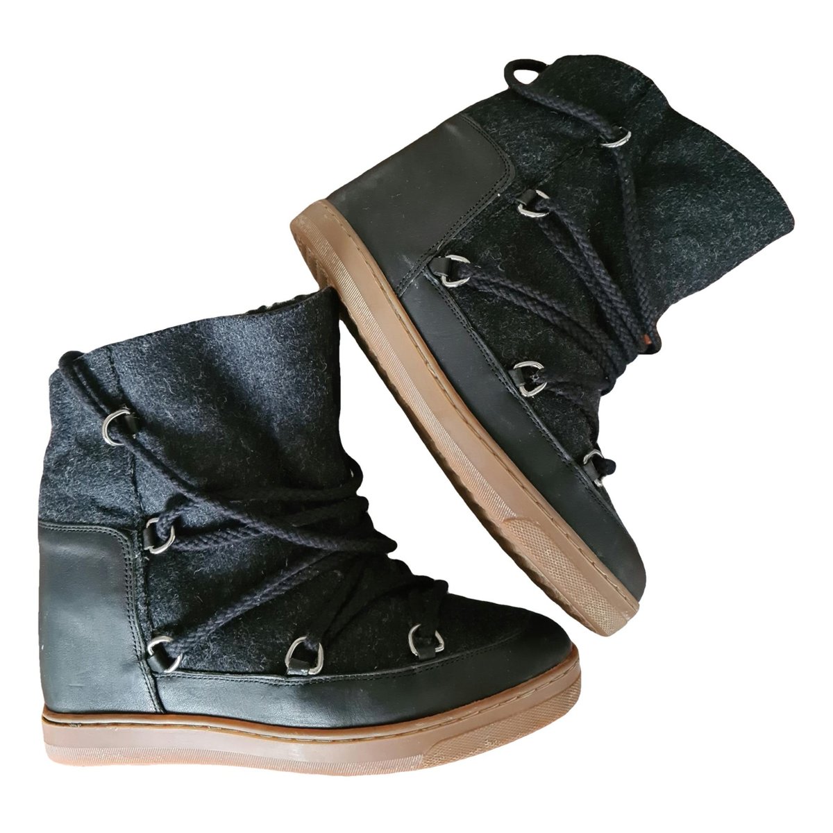 Nowles leather lace up boots
