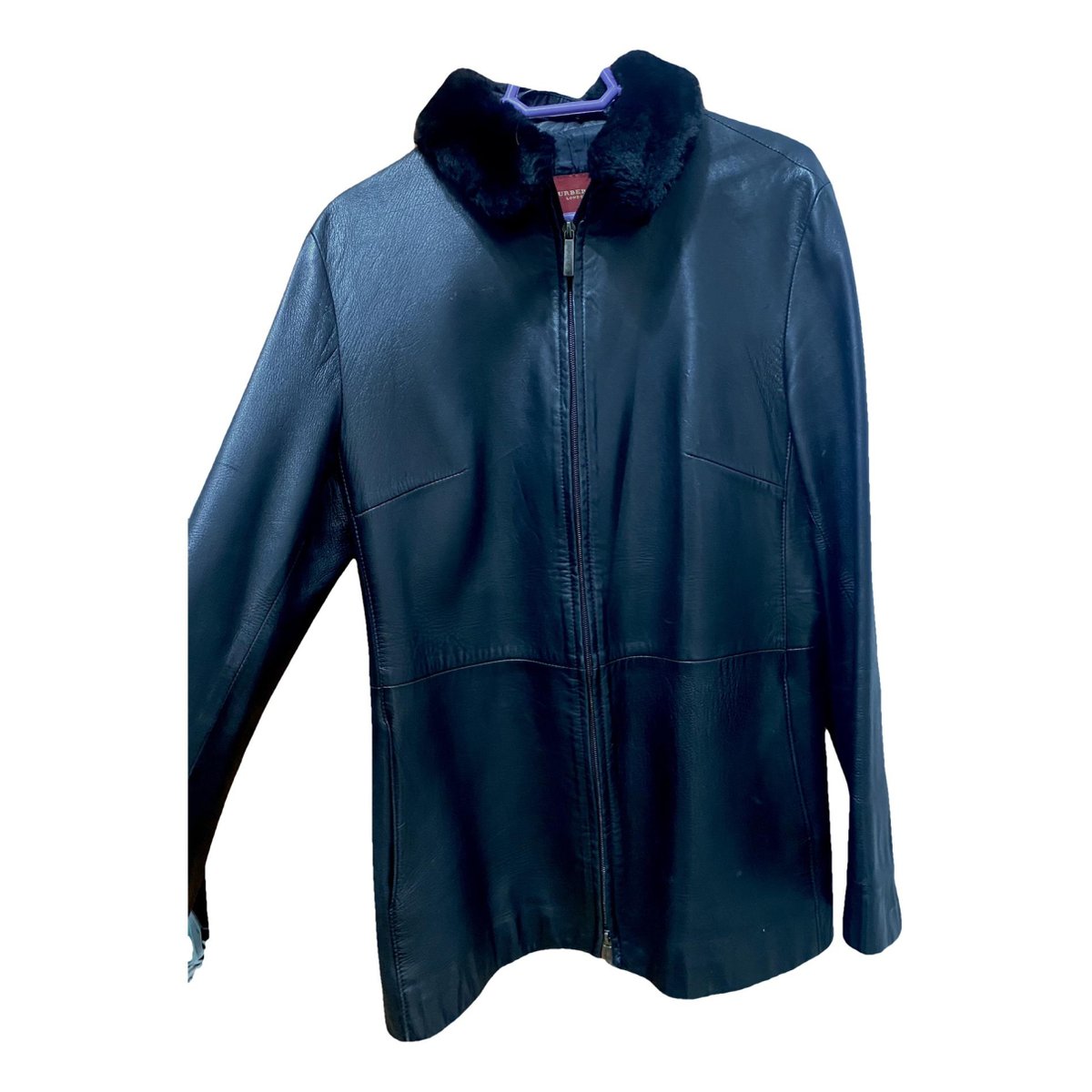 Westminster leather coat