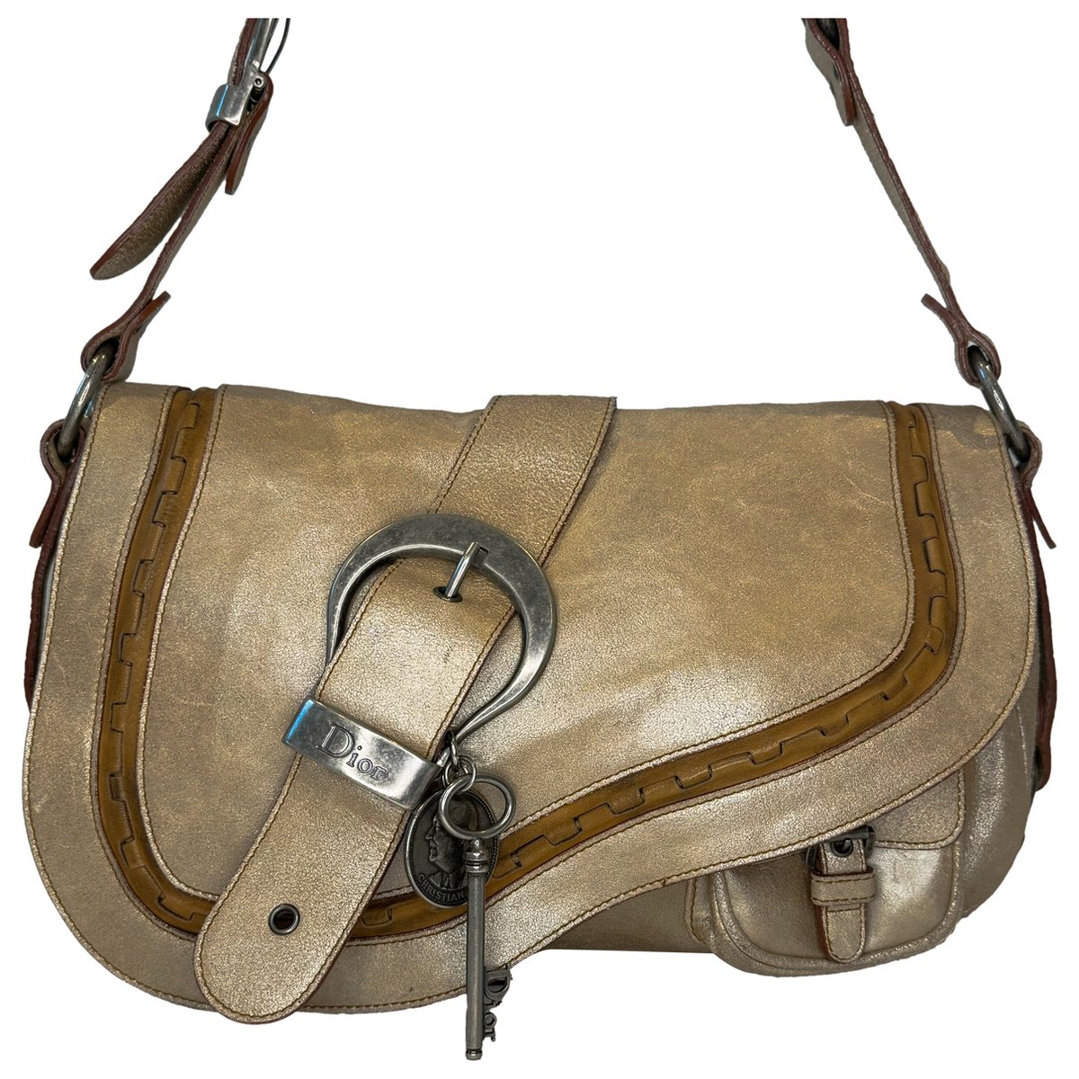 Gaucho leather handbag