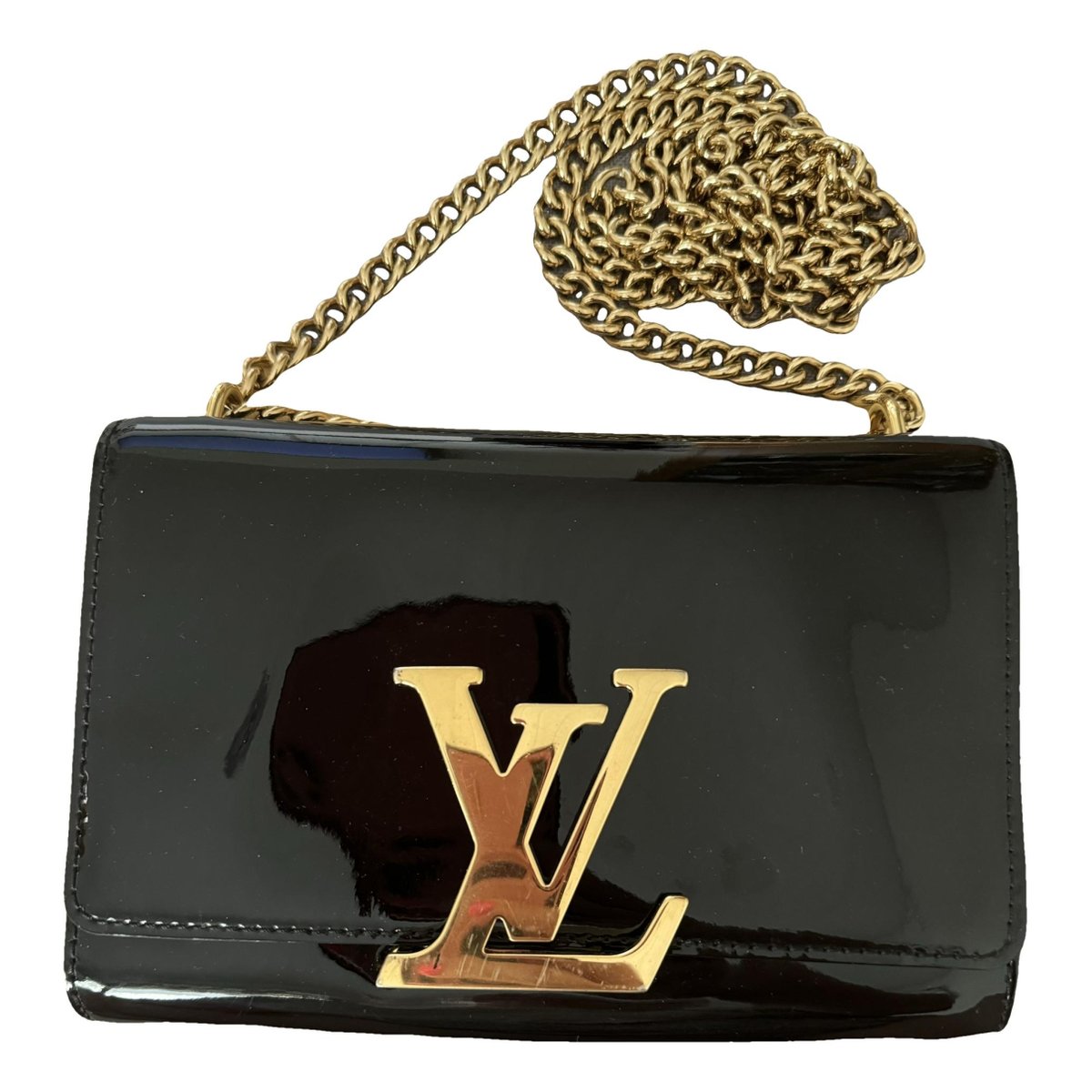Louise patent leather crossbody bag