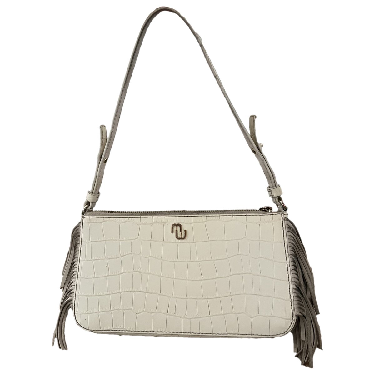 Sac M leather handbag