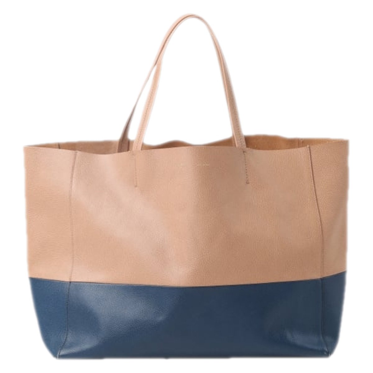 Cabas Horizotal leather handbag