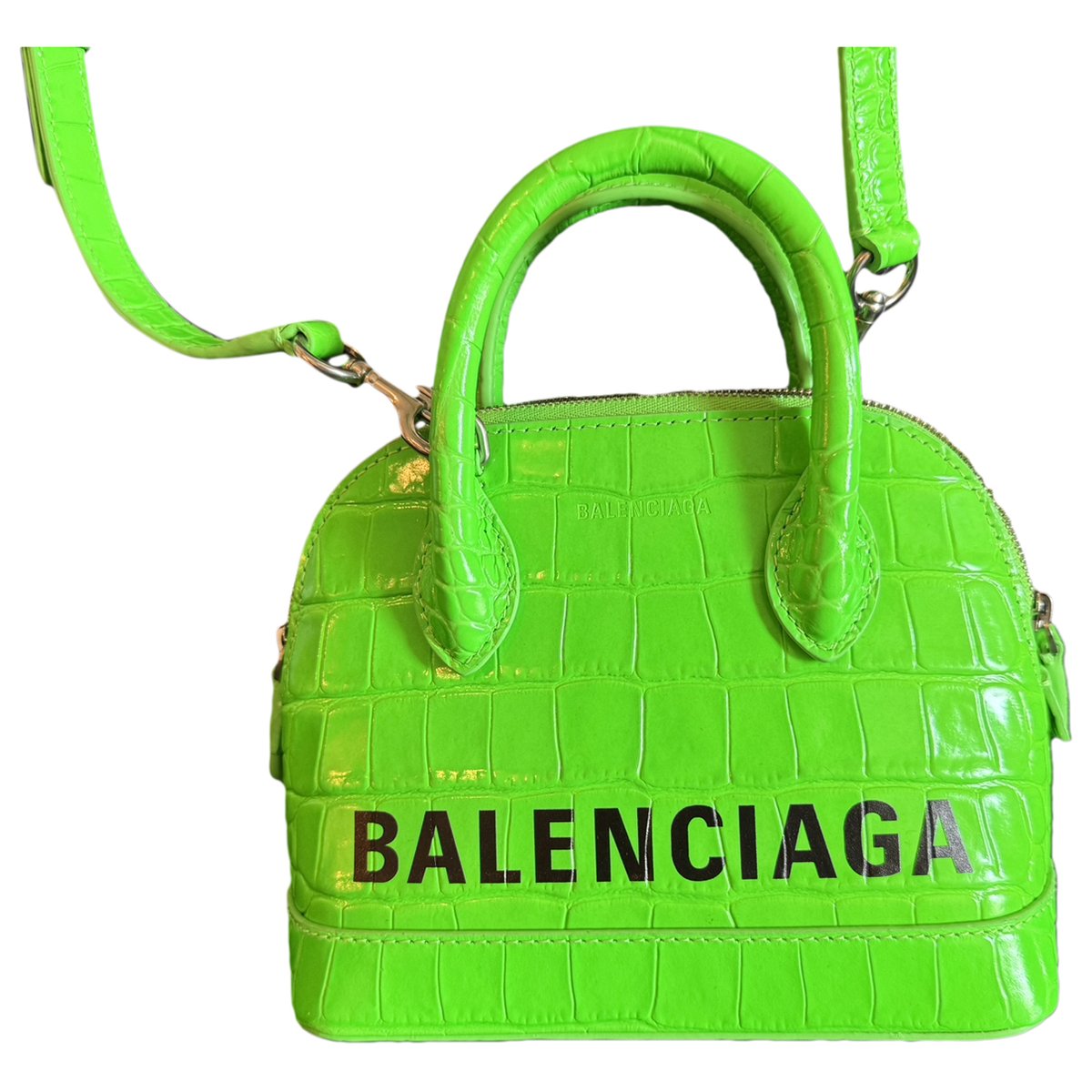 Ville Top Handle leather handbag