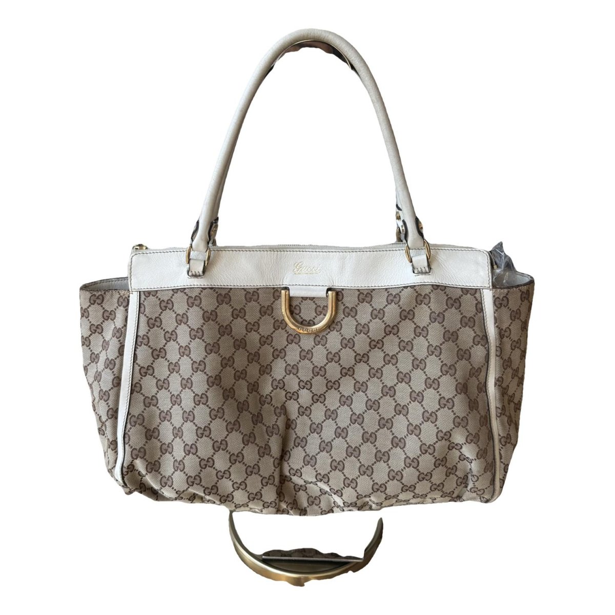 D-Ring leather tote