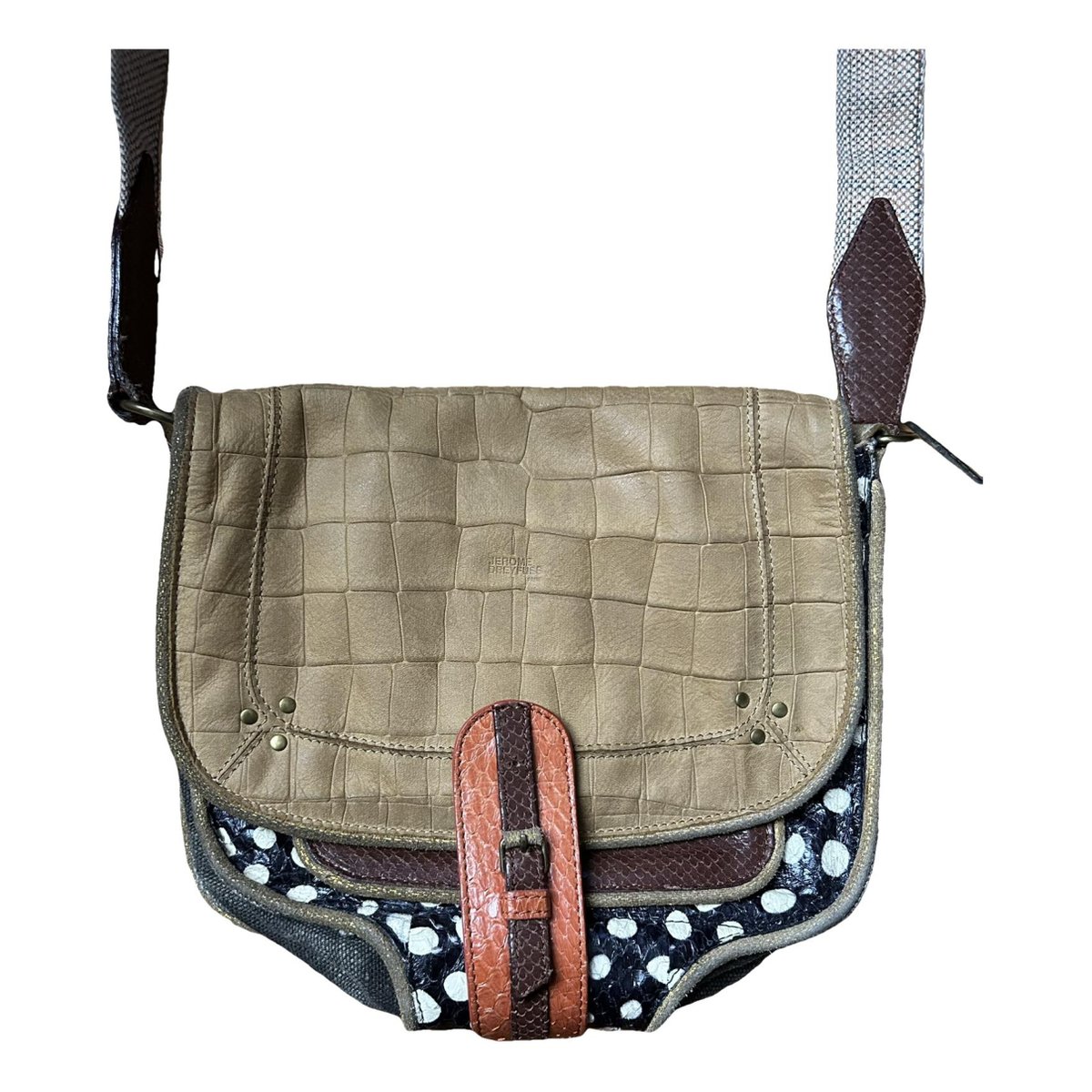 Fredo leather crossbody bag
