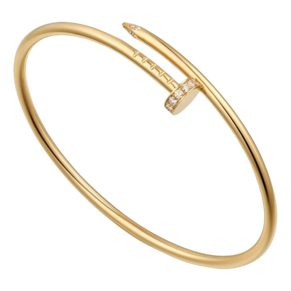 Juste un Clou PM yellow gold bracelet
