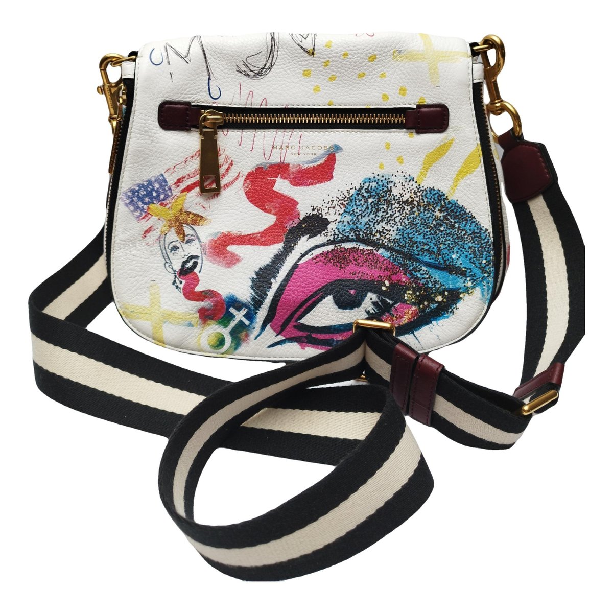 Gotham leather crossbody bag
