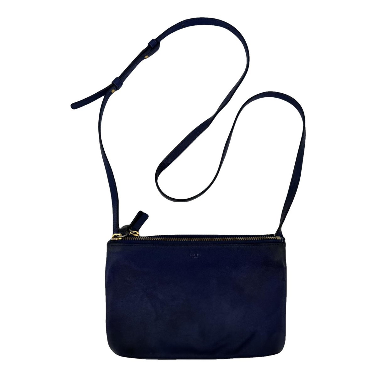 Trio leather crossbody bag