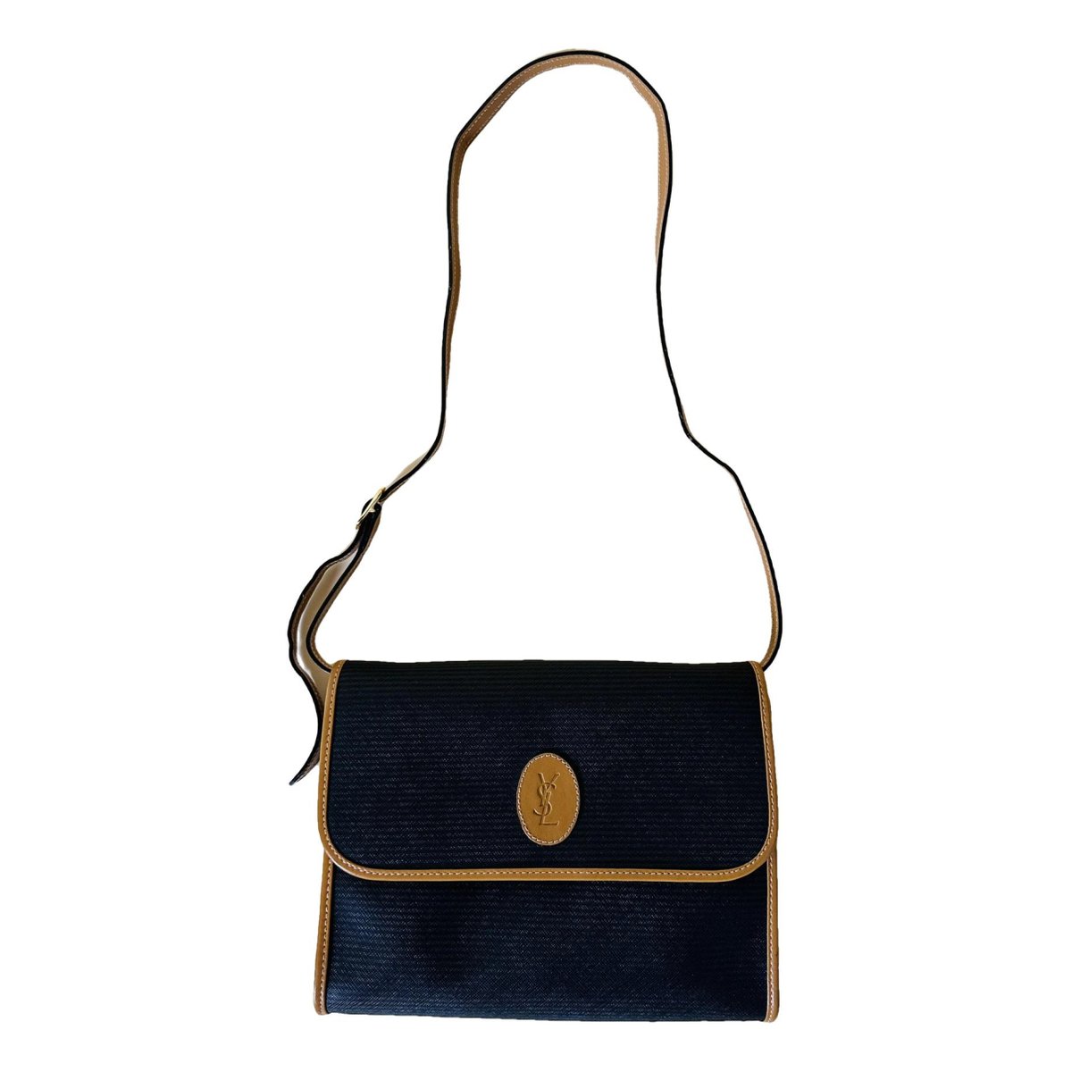 Messenger leather handbag