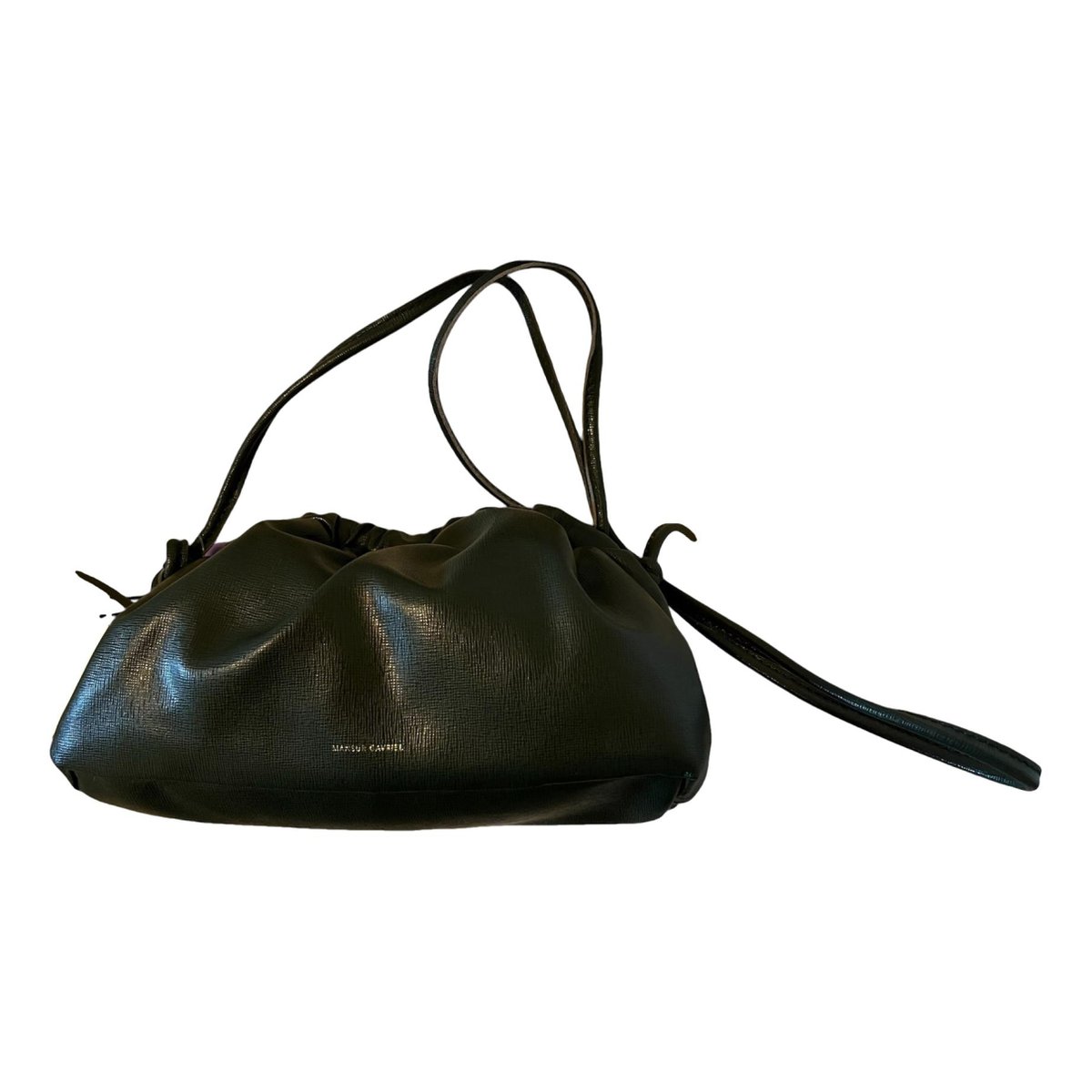 Cloud leather clutch bag