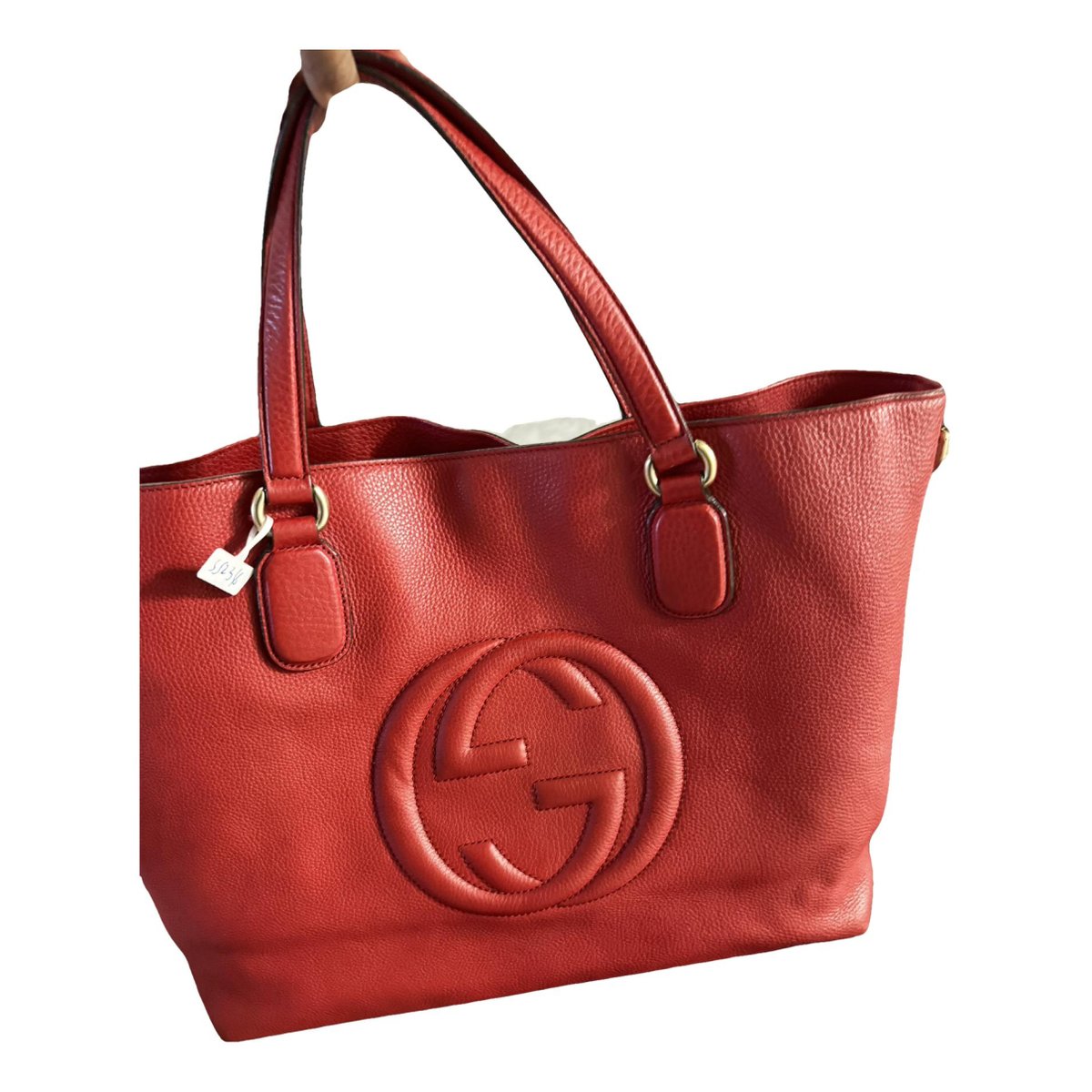Soho Top Handle leather handbag