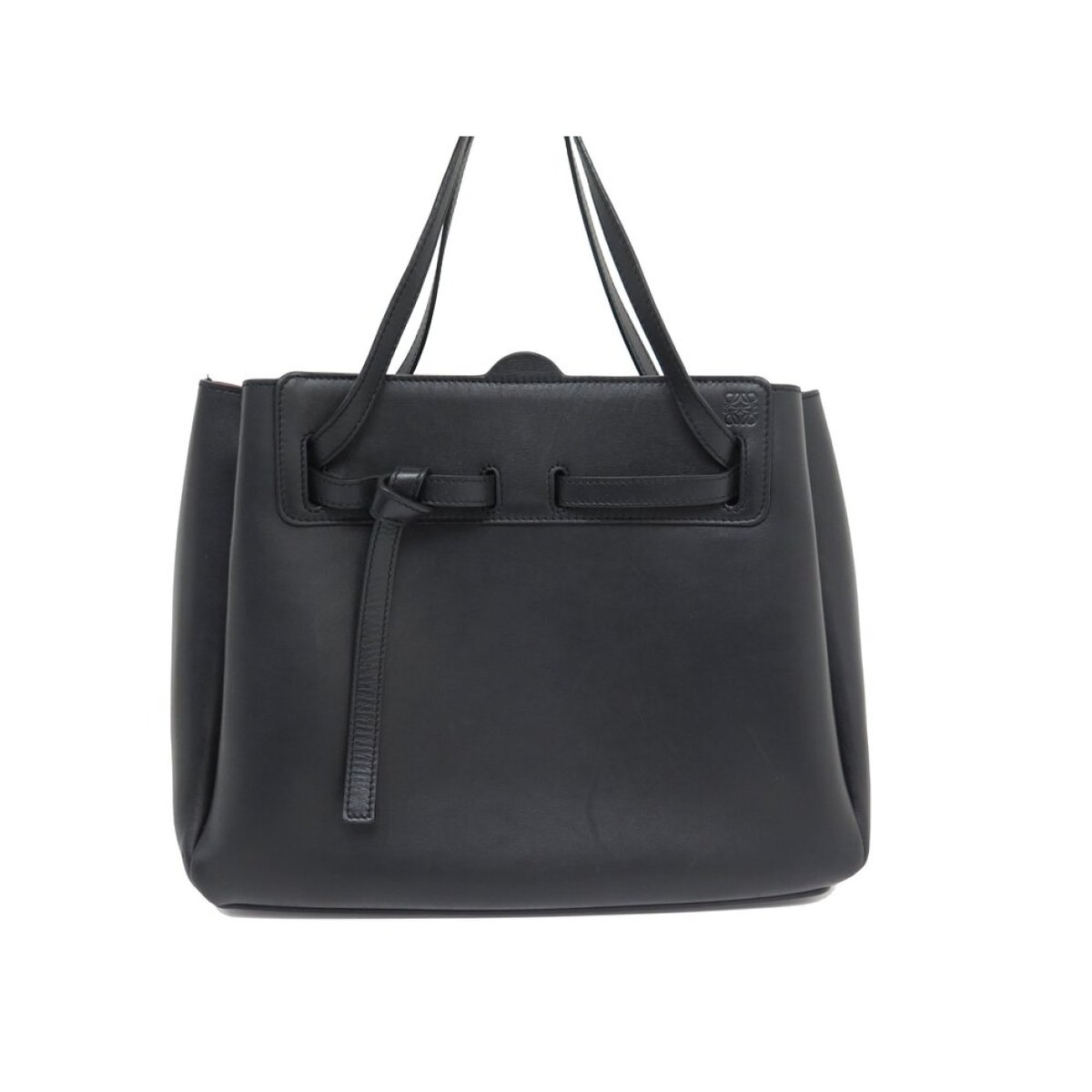 Lazo leather handbag