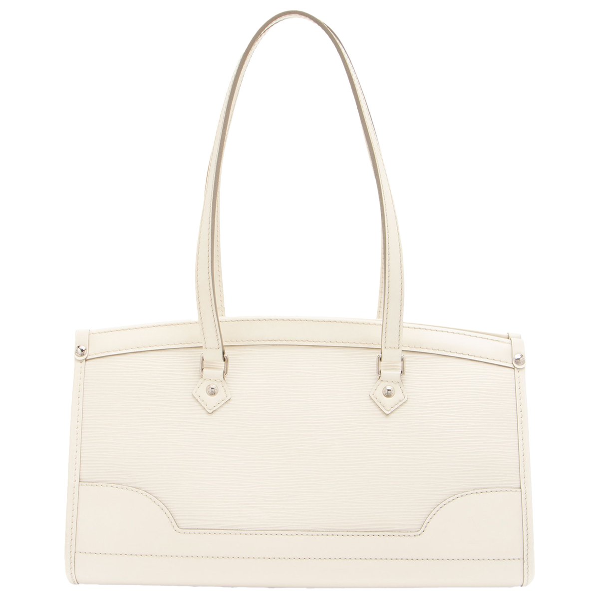 Madeleine leather satchel