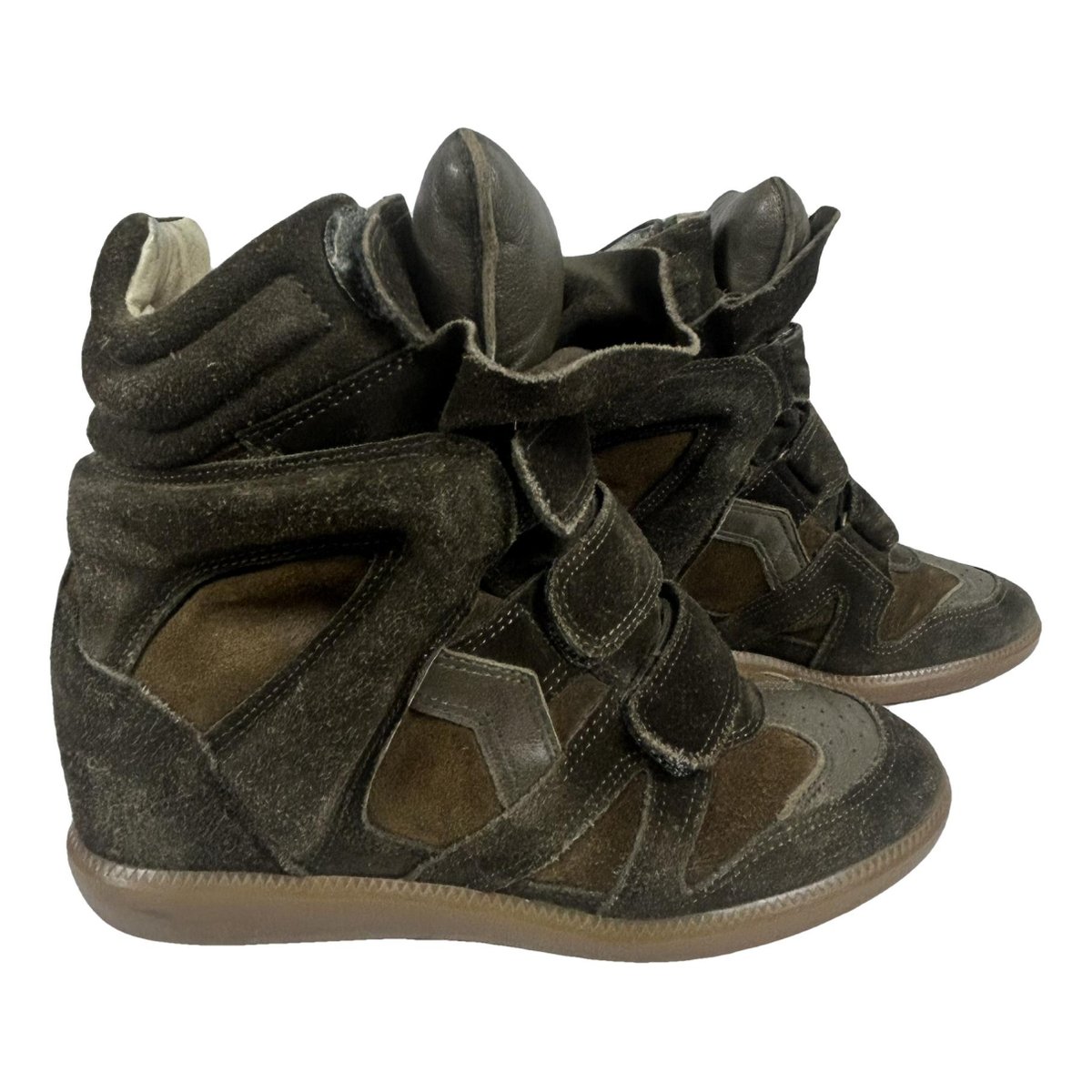 Beckett leather trainers