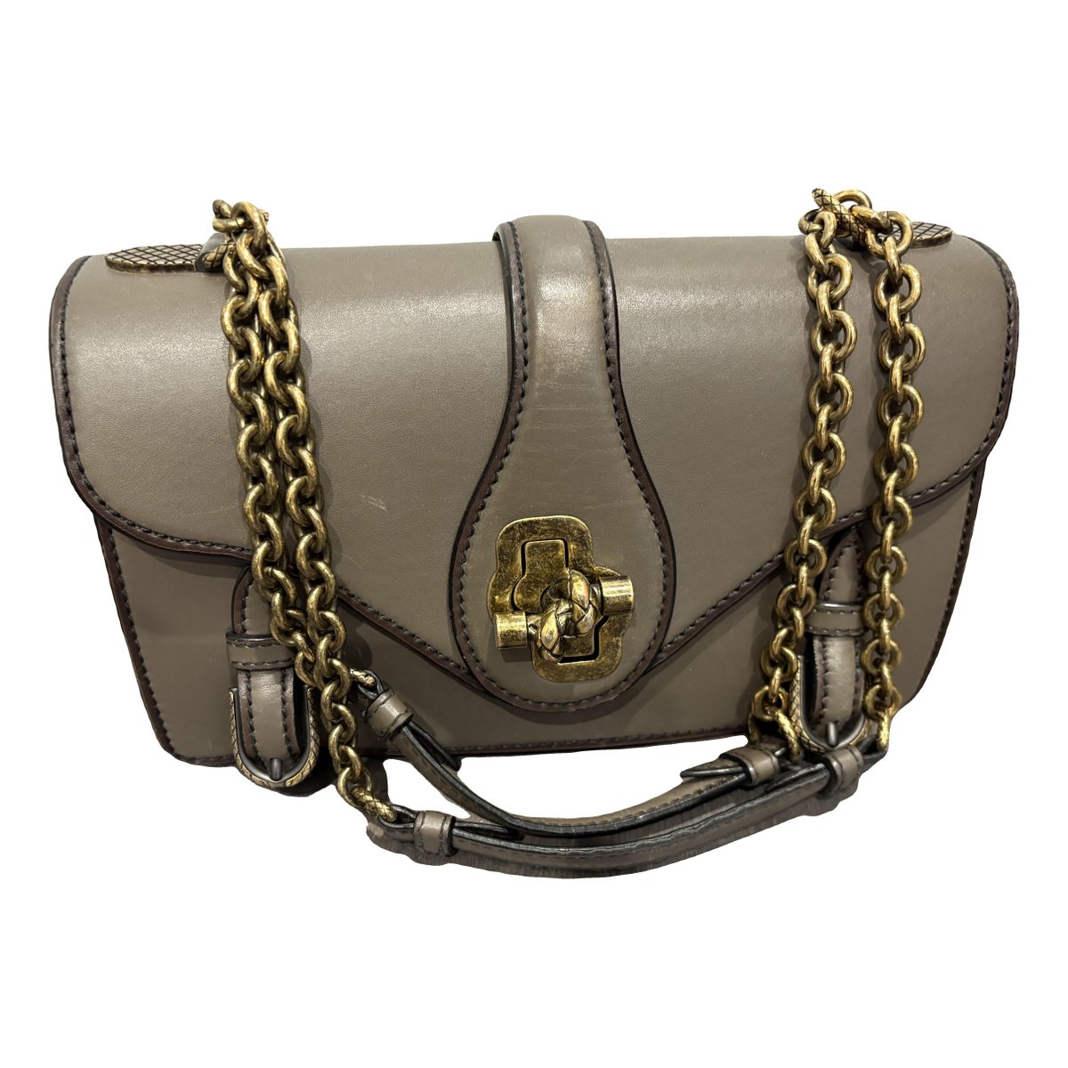 City Knot leather handbag