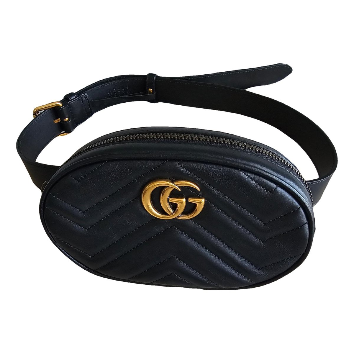 GG Marmont Oval leather handbag